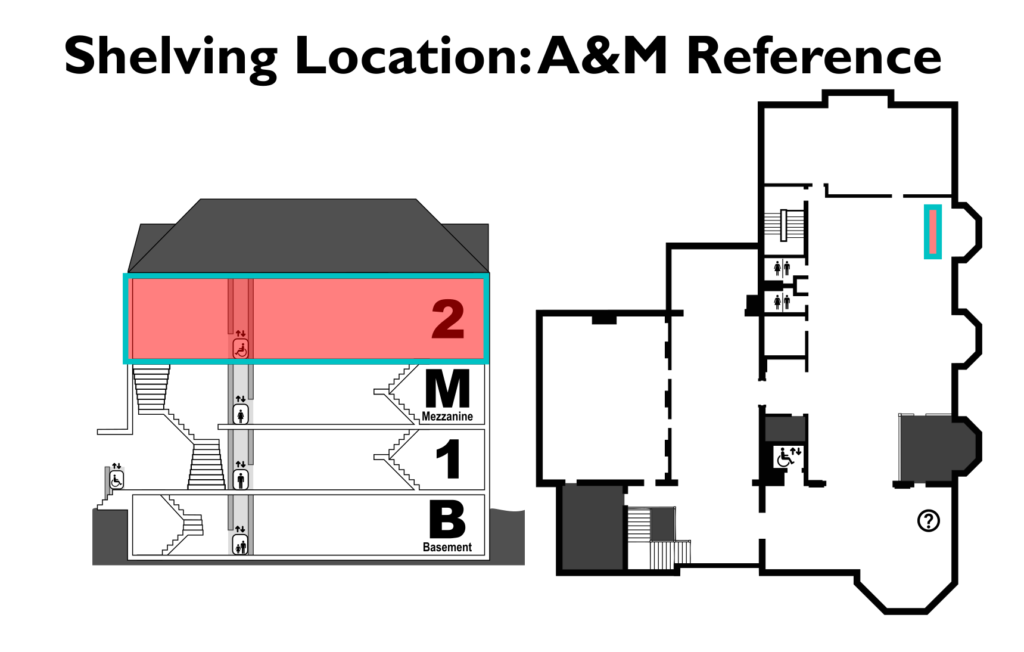 Map showing location of A&M Reference