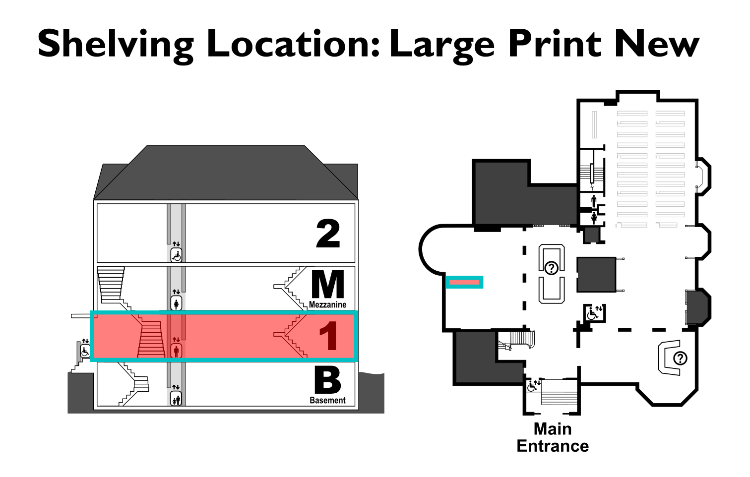 map showing location of Large Print New