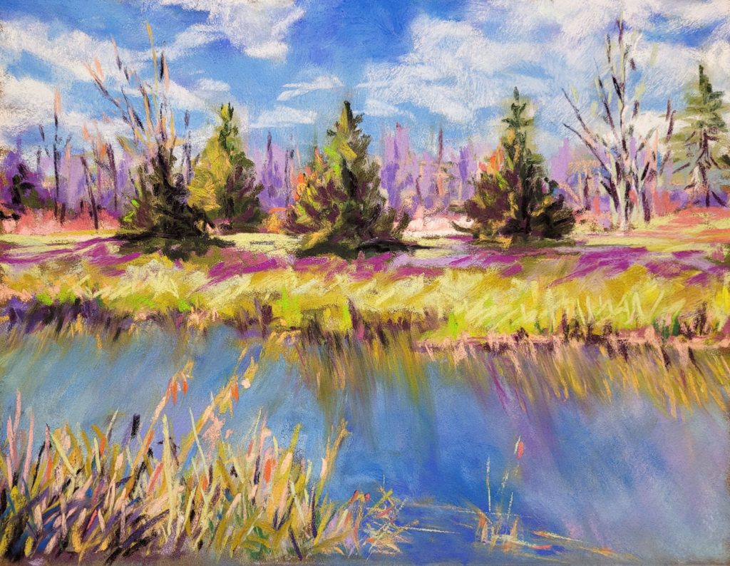 Winter Marshland by Donna Roy