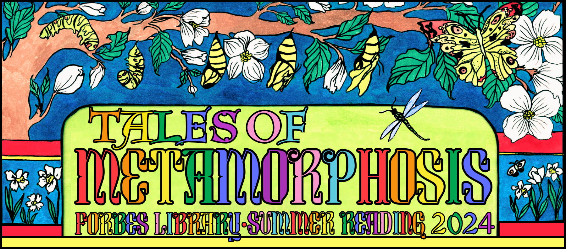 Tales of Metamorphosis: Forbes Library Summer Reading 2024
